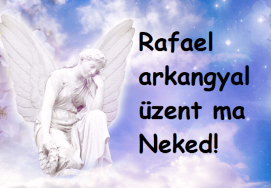 Rafael Arkangyal aggódik érted, szeretne segíteni
